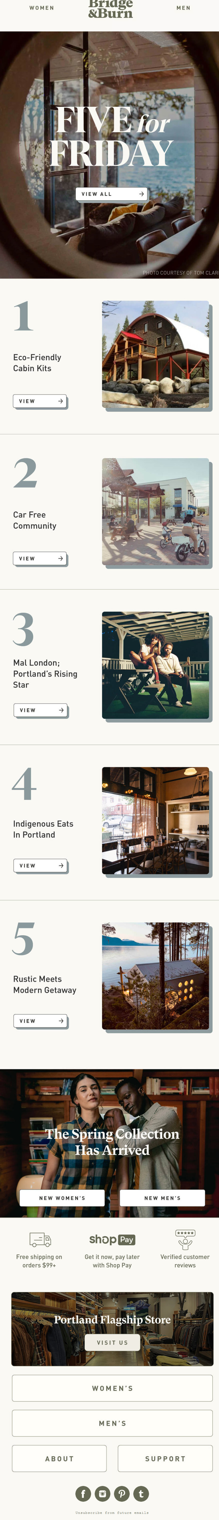 Apparel Email Design